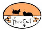 てがきや (tegakiya)さんの「Free cat」のロゴ作成への提案
