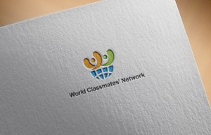 haruru (haruru2015)さんの子供向け英語オンラインサービス提供「World Classmates’ Network」のロゴへの提案