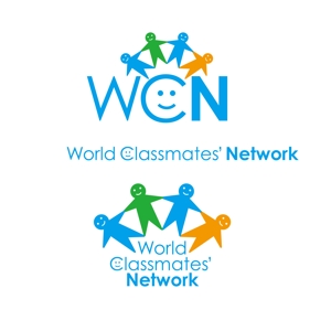 Hagemin (24tara)さんの子供向け英語オンラインサービス提供「World Classmates’ Network」のロゴへの提案