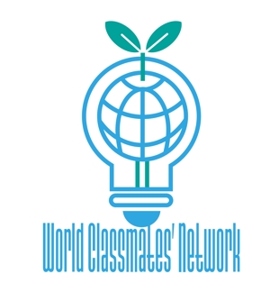 arc design (kanmai)さんの子供向け英語オンラインサービス提供「World Classmates’ Network」のロゴへの提案