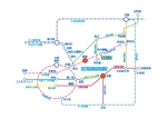woolen (woolen)さんの大阪近郊の路線図の制作依頼（参考イメージあり）への提案