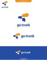 queuecat (queuecat)さんのECショップ「go trunk」のロゴマークへの提案