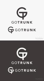 buddy knows design (kndworking_2016)さんのECショップ「go trunk」のロゴマークへの提案