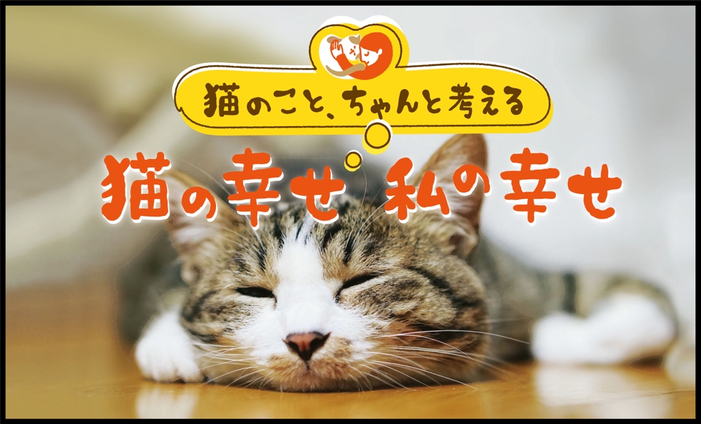 BSテレビ東京　「猫のこと、ちゃんと考える 〜猫の幸せ 私の幸せ〜」タイトルロゴ作成のお願い