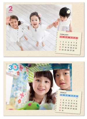 daigaさんの卓上カレンダーのデザインへの提案