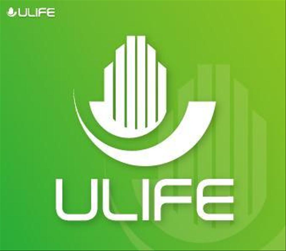 「ULIFE」のロゴ作成