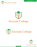queuecat (queuecat)さんの社内大学の名称「ソシオークカレッジ」のロゴデザイン募集への提案