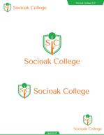 queuecat (queuecat)さんの社内大学の名称「ソシオークカレッジ」のロゴデザイン募集への提案