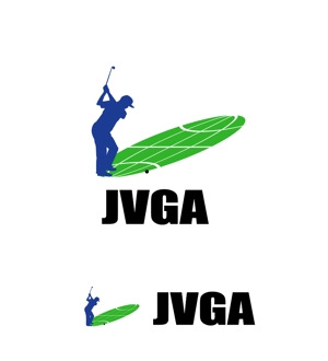 MacMagicianさんの一般社団法人バーチャルゴルフ協会VIRTUAL　GOLF　ASSOIATIONロゴへの提案