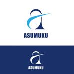 ヨシカ (Lowkyu25)さんの法人「株式会社アスムク」のロゴへの提案