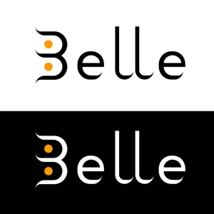 cornerさんのカラーコンタクト「Belle」のロゴ作成への提案