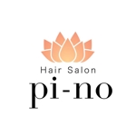 Tomomi GraphicDesign (Tomomi_design)さんの美容院ヘアサロン「pi-no」のショップロゴへの提案