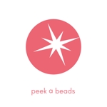Ameshin (Ameshin)さんのビーズアクセサリー　Peek-a-beads ロゴへの提案