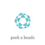 Ameshin (Ameshin)さんのビーズアクセサリー　Peek-a-beads ロゴへの提案