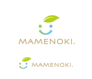 tukasagumiさんの児童発達支援・放課後等デイサービスまめのき  ｢MAMENOKI｣ の ロゴへの提案