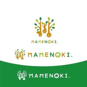 KOZ-DESIGN (saki8)さんの児童発達支援・放課後等デイサービスまめのき  ｢MAMENOKI｣ の ロゴへの提案