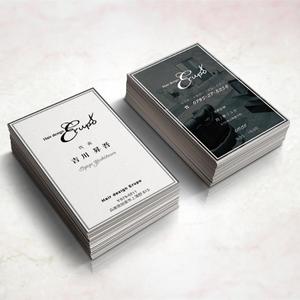 Pen'sK (pekk)さんのメンズ専門サロン「Hair design Erupo」の名刺デザイン制作への提案