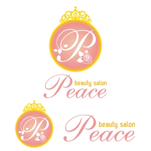 perles de verre (perles_de_verre)さんの「peace」のロゴ作成への提案