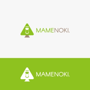 eiasky (skyktm)さんの児童発達支援・放課後等デイサービスまめのき  ｢MAMENOKI｣ の ロゴへの提案