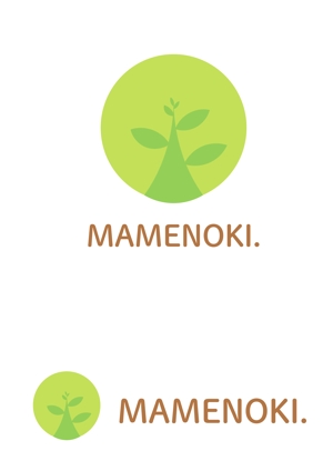 Kate0914 (kate0914)さんの児童発達支援・放課後等デイサービスまめのき  ｢MAMENOKI｣ の ロゴへの提案