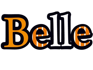 さんのカラーコンタクト「Belle」のロゴ作成への提案