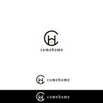 P Design (DesignStudio)さんのデザイン住宅会社comehomeのロゴへの提案