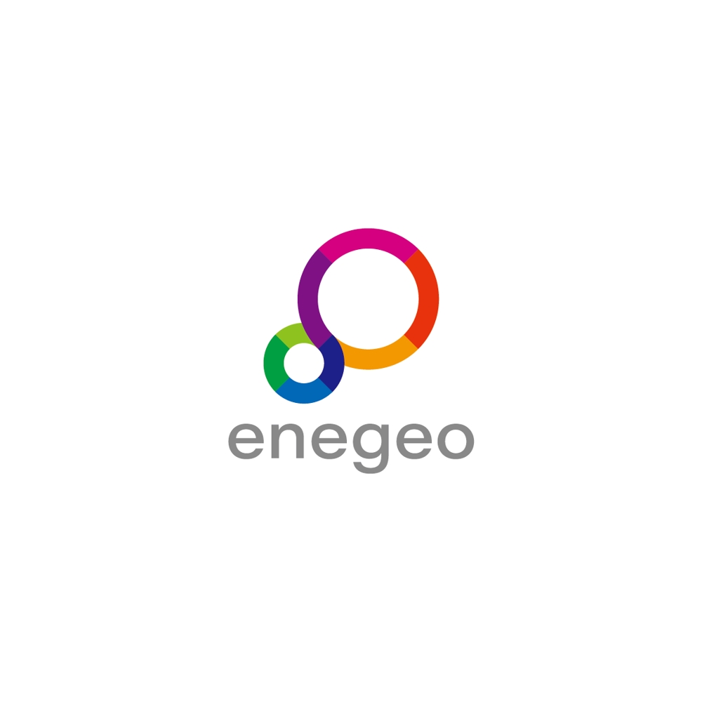 新会社名「enegio」のロゴ作成をお願い致します。