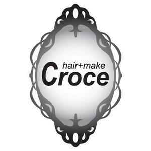 shibashiroさんの美容室「hair+make Croce」のロゴ作成への提案