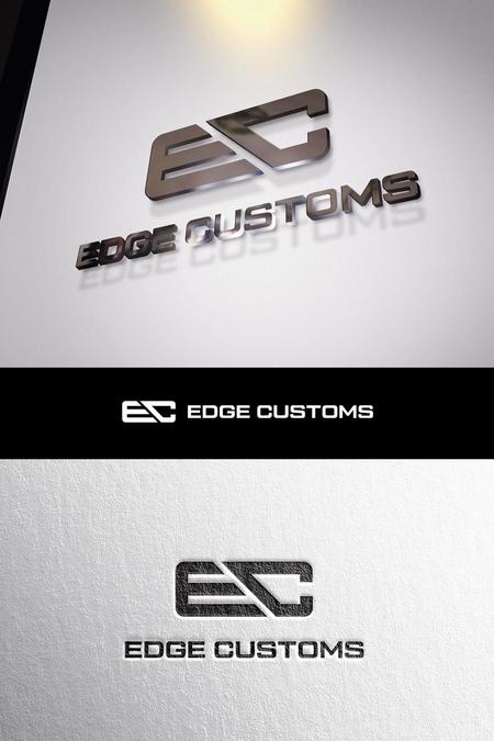 YOO GRAPH (fujiseyoo)さんのカーカスタムパーツブランド「EDGE CUSTOMS」のロゴへの提案