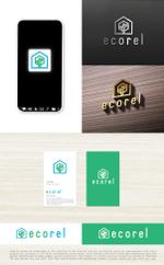 tog_design (tog_design)さんのエコ商材ショップ「ecorel」のロゴへの提案