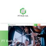 P Design (DesignStudio)さんのパーソナルジム「PT Body Lab.」のロゴへの提案