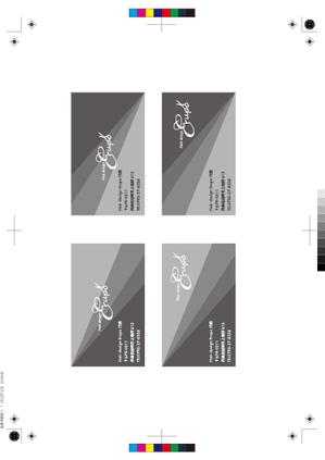 ANSHIFT (YamatoNagata)さんのメンズ専門サロン「Hair design Erupo」の名刺デザイン制作への提案