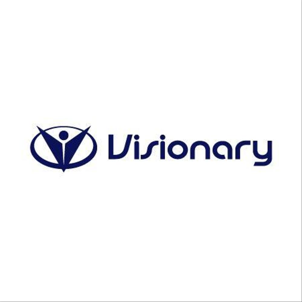 「Visionary」のロゴ作成