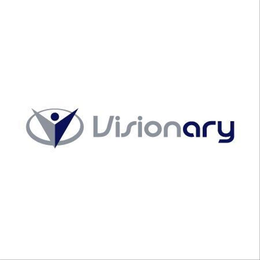 「Visionary」のロゴ作成