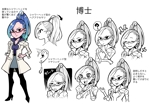 真木一郎 (maki-ichiro)さんの情報メディアサイトの「博士風」キャラクターデザインへの提案