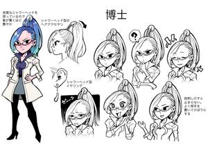 真木一郎 (maki-ichiro)さんの情報メディアサイトの「博士風」キャラクターデザインへの提案