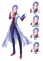 竹本七千 (takemoto-nati)さんの情報メディアサイトの「博士風」キャラクターデザインへの提案