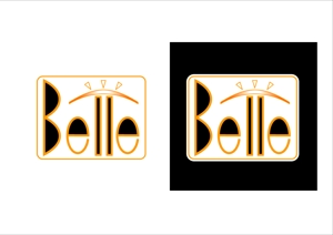 kaido-jun (kaido-jun)さんのカラーコンタクト「Belle」のロゴ作成への提案