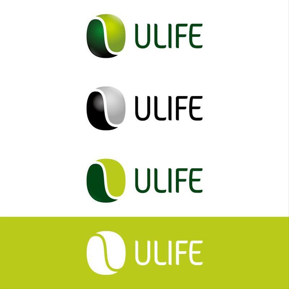 「ULIFE」のロゴ作成