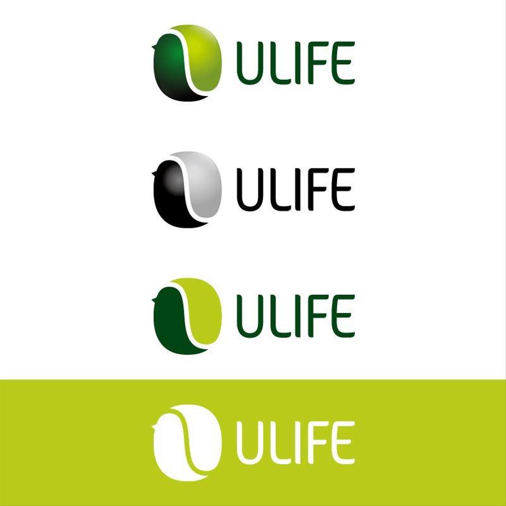 「ULIFE」のロゴ作成