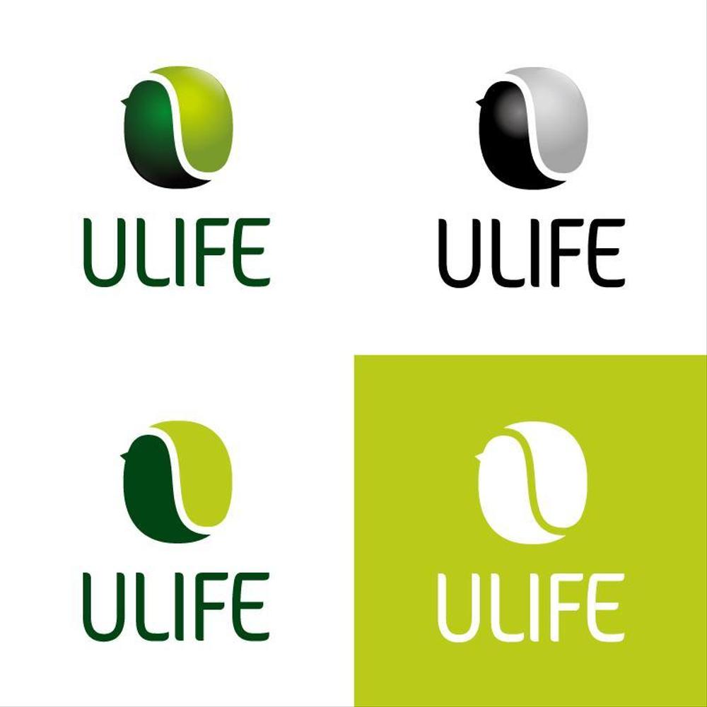 「ULIFE」のロゴ作成