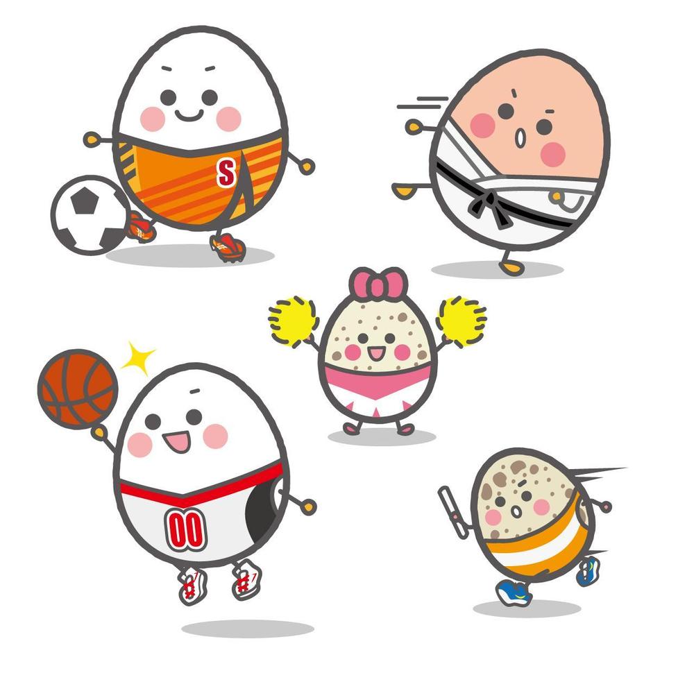 日本スポーツ栄養コンディショニング協会のキャラクター
