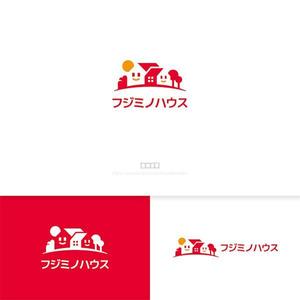  nobuworks (nobuworks)さんのリフォーム事業のコーポレートサイト「株式会社フジミノハウス」のロゴへの提案