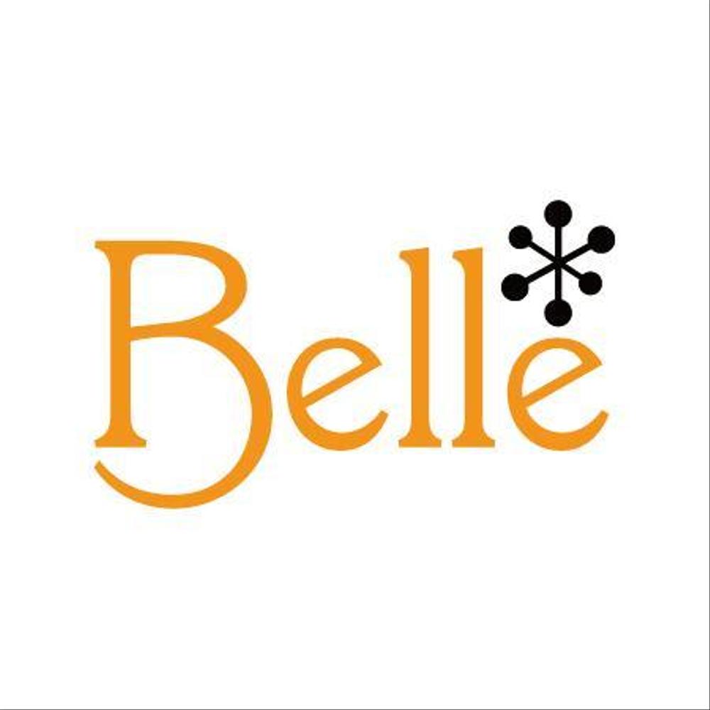 カラーコンタクト「Belle」のロゴ作成