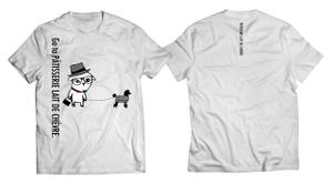 C DESIGN (conifer)さんのパティスリーレドシェーブルのキャラクター、ヤギイボンヌのTシャツデザインへの提案