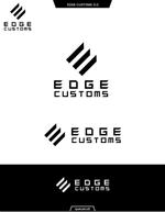 queuecat (queuecat)さんのカーカスタムパーツブランド「EDGE CUSTOMS」のロゴへの提案