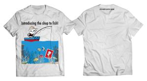 C DESIGN (conifer)さんのパティスリーレドシェーブルのキャラクター、ヤギイボンヌのTシャツデザインへの提案