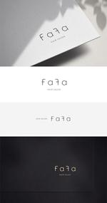 nekoo (nekoo55)さんの美容室「fafa」のロゴへの提案
