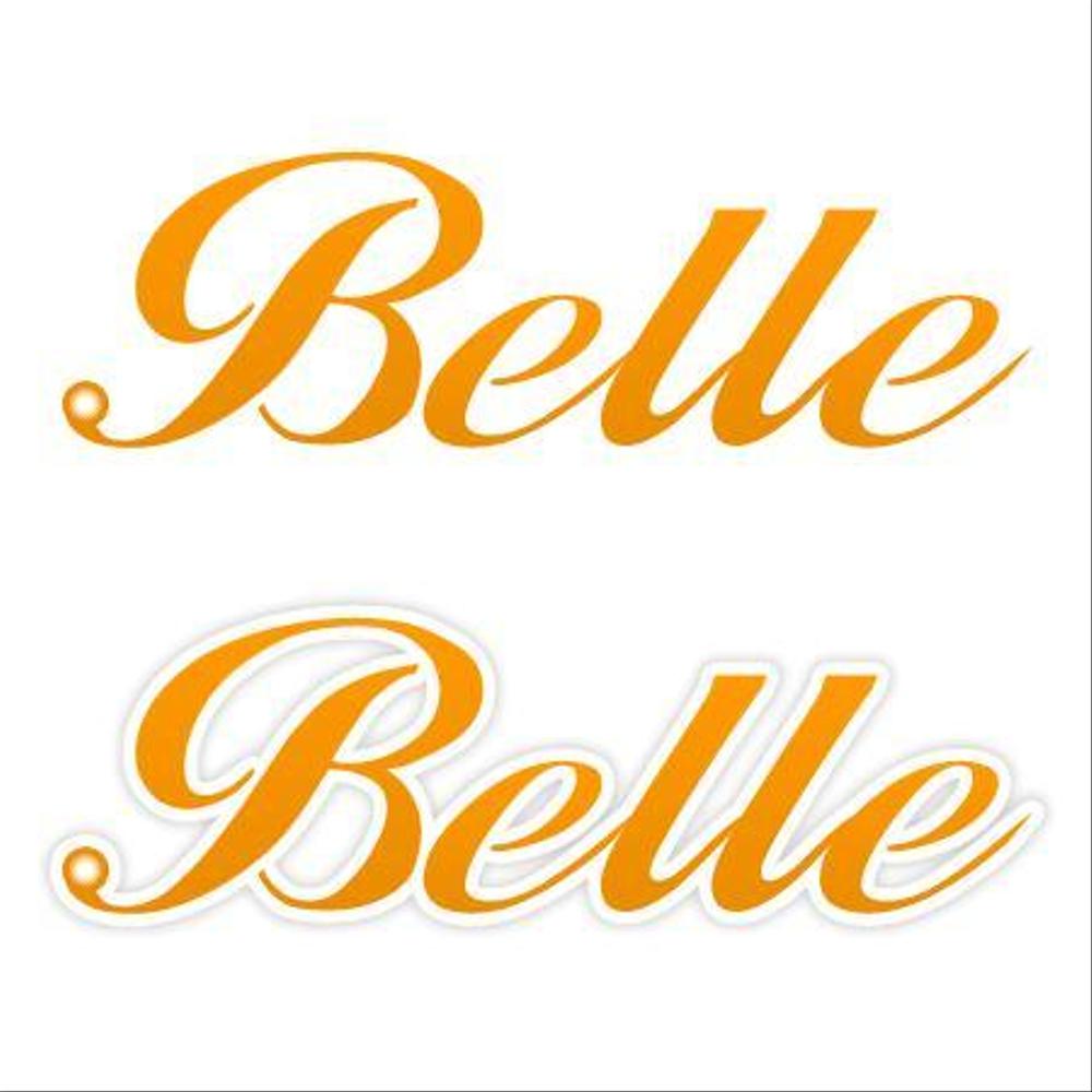 カラーコンタクト「Belle」のロゴ作成