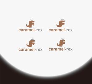 RYUNOHIGE (yamamoto19761029)さんのキャラメル専門店「caramel-rex（キャラメル レックス）」のロゴへの提案